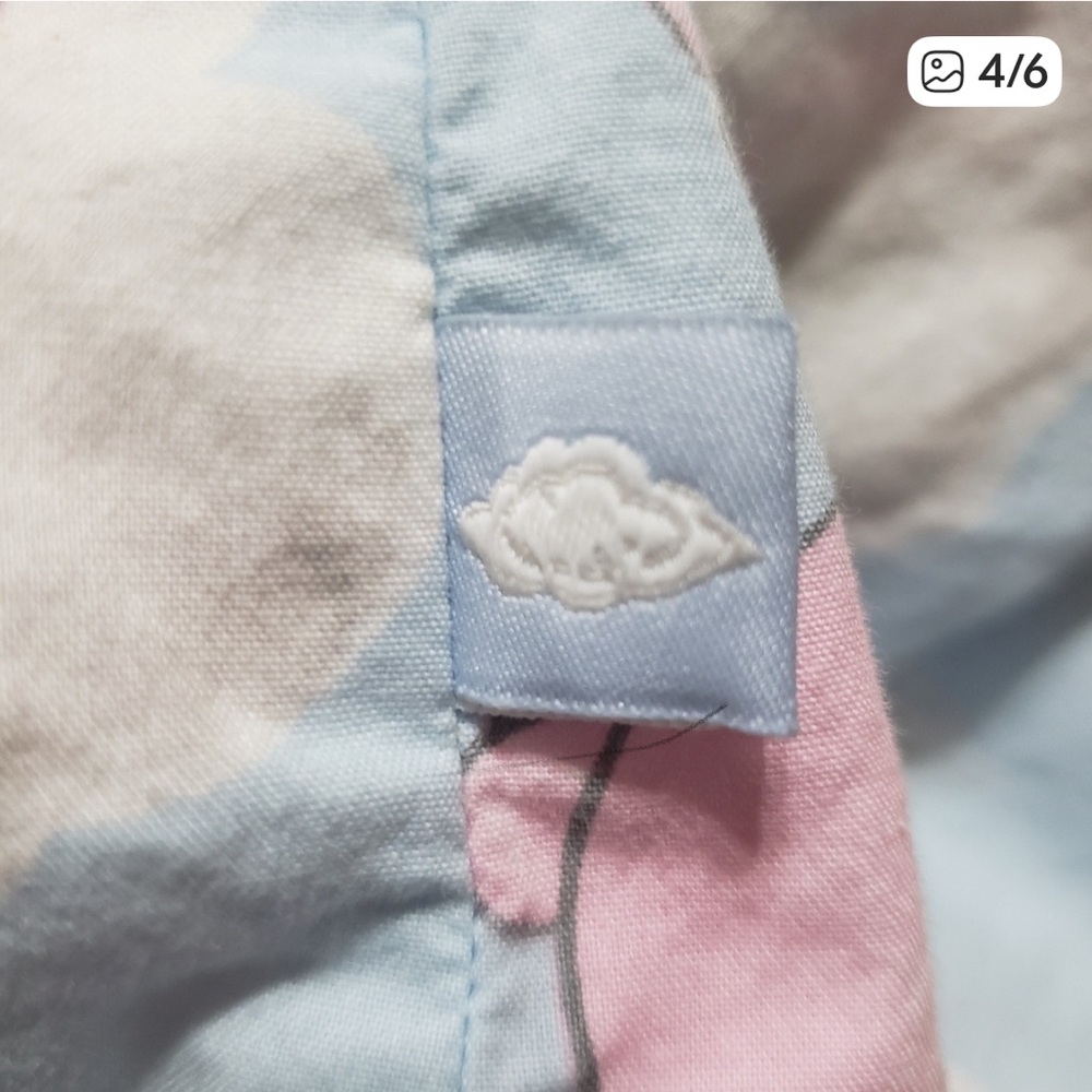 Nick & Nora Kids Pajama Set - Light Blue with Pink Flying Pigs - Picture 5 of 10